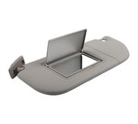 CNANRNANC Conjunto de visera solar del lado izquierdo del conductor para 301 y para vehículo C3 OEM 98038433DS Instalación a presión Espejo integrado ABS Oxford Cloth Reemplazo directo