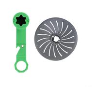 CNANRNANC Cubierta de protección de cabeza de licuadora compatible con Thermomix para Tm5 para Tm6 para Tm31 Tm21 Procesador de Alimentos Mezclador Piezas Accesorio de Guardia con Llave (C)