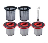 CNANRNANC Filtros de repuesto para aspiradora inalámbrica Bosch Unlimited Series 7 BKS711XXL, BBS711W, BCS711A, prefiltro lavable de acero inoxidable, filtro principal de microfibra (B)