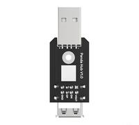 CNANRNANC Hub de expansión de interfaz USB para Bambu Lab P1S P1P, divisor de doble puerto 5V 1.5A para piezas de impresora 3D, kit de montaje compacto ABS para luces LED