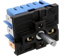 CNANRNANC Interruptor de control infinito de repuesto compatible con modelos de estufa eléctrica W10857622 y W10437092, y construcción de plástico para electrodomésticos de cocina caseros