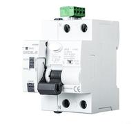 CNANRNANC Interruptor diferencial de reinstalación automática GRD9L-R+2P 63A 30mA con pantalla LED de estado Interruptor de bloqueo dual para aire acondicionado