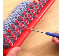 CNANRNANC Juego de telar para varios proyectos, herramienta de tejido rectangular y redonda para bufandas, suéteres, sombreros, accesorios adicionales incluidos (26 cm)