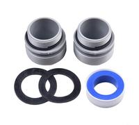 CNANRNANC Kit de conversión de manguera de piscina de 2 adaptadores y 1 cinturón, conector de entrada y salida de 40 mm a 1-1/2 pulgadas para piscinas Intex sobre el suelo, plástico gris, uso en