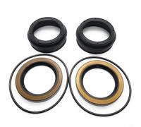 CNANRNANC Kit de sellos de eje trasero para Toyota Pickup T100 para TUNDRA, se adapta a motores 22R 3Vz-E 5Vz-Fe, sellos interiores exteriores con junta tórica, juego de 6 piezas