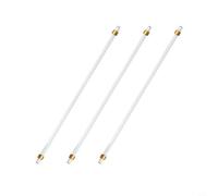 CNANRNANC Manguera de alta presión para máquina de café espresso de 2 x 4 mm, tubo flexible de acero inoxidable para mantenimiento de máquina de café, instalación sin herramientas de 200 mm (150 mm)