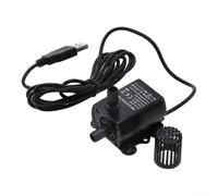 CNANRNANC Mini USB DC5V 4,8W 300L/H Bomba de agua sin escobillas, fuente de inmersión impermeable