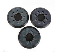 CNANRNANC Paquete de 3 almohadillas de lijado de repuesto para lijadora orbital aleatoria DWE6423 compatible con DEWALT de 5 pulgadas, 125 mm, 8 agujeros