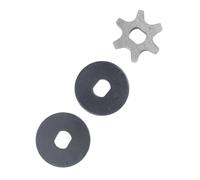 CNANRNANC Paquete de 3 piñones de cadena Picco 6T de 3/8 pulgadas compatibles con modelos Ht70/Ht73/Ht75/Ht100/Ht101/Ht130/Ht131/Ht250/Ht-Km, ajuste preciso para mantenimiento profesional de árboles