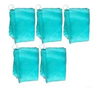CNANRNANC Paquete de 5 cubiertas de plantas con cordón para jardín, protección para cultivo de vegetales, frutas, flores, plantas, verde (1 x 1,5 m)