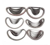 CNANRNANC Paquete de 60 bandas de lija de 13 x 457 mm, grano 40/60/80/120/180/240 para Black & Decker Power Files BD292E BD290 BD282E BD280 KA293E KA292E KA292 KA290