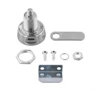 CNANRNANC Para cerradura inteligente de cajón de huellas dactilares con batería recargable integrada y reconocimiento biométrico de 360° para armarios, armarios, taquillas, oficina o seguridad del