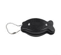 CNANRNANC Patín de hielo para afilador de bordes de grano 80/100, ajustable de 3 a 4 mm, para patines de velocidad de hockey artístico, herramienta manual compacta para entrenamiento y juegos (negro)