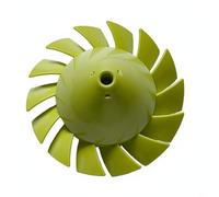 CNANRNANC Piezas de repuesto del ventilador del ventilador de 18V para el modelo 529437003004001, ventiladores de enfriamiento verdes del Pvc para el equipo eléctrico al aire libre, flujo de aire