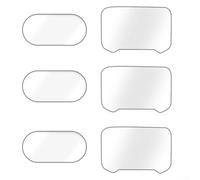 CNANRNANC Protector de pantalla, pantalla de vidrio templado antirreflejos HD y protector de lente para Insta360 Luna Ultra, 3+3