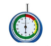 CNANRNANC Regla de profundidad de la banda de rodadura de neumáticos con lectura clara de doble escala para pruebas precisas de seguridad del vehículo en coches, SUV y camiones ligeros