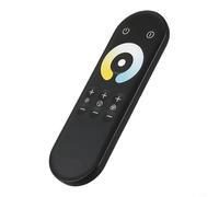CNANRNANC Rf 2.4G Full Touch Led Dimmer Controller Dual Color Ajuste de Temperatura Control Remoto Inalámbrico Para Hogar Oficina Dormitorio Para Control de Iluminación (Control Remoto)