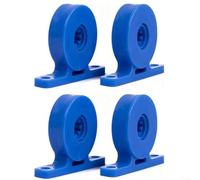 CNANRNANC Rodamiento de turbina para Polaris 180 280 C80 C-80 Ll505G Lx5000G Ec80 Repuesto de limpiador de piscina fuerte resistencia al desgaste, azul, paquete de 4 (4 piezas)