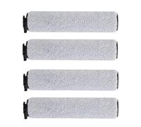 CNANRNANC Rollo de cepillos de repuesto para aspiradora Bissell CrossWave HF3 inalámbrica en húmedo/seco 3649A, cepillo de rodillo flexible resistente al desgaste para limpieza del hogar (4 piezas)