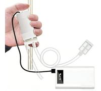 CNANRNANC Sifón automático eléctrico USB de transferencia autocebante con manguera de grado alimenticio de 1/1.6/3 M, caudal de 2 l/min, funcionamiento silencioso para elaboración casera, embotellado