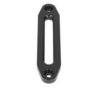 CNANRNANC Sistema de gestión de cables negro protector de cuerda de guía de aluminio resistente para cabrestante de vehículo todoterreno