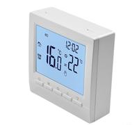 CNANRNANC Termostato digital de caldera de gas, termostato digital LCD para integración de caldera de gas, soporta regulación de temperatura a través de programación semanal de 5+2 (1 unidad)