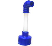 CNANRNANC Tubo de limpieza de aire acondicionado, adaptador de limpiador de tuberías de drenaje para líneas de condensado de HVAC, herramienta mecánica eficiente para eliminar bloqueos y fugas en el