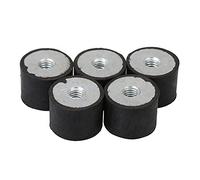 CNBTR DE M6 Hembra Thread Soportes de goma aisladores anti vibración amortiguadores silenciosos compresores de aire paquete de 5