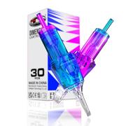 CNC 30 Pcs TCartuchos de Tatuaje Aguja para Tatuar #12 Standard Round Liner #10 Bugpin Curved Magnum Shader 3RL 5RL 7RL 9RL 7RM 15RM Tattoo Needles EN04B-30KIT-C