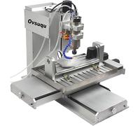 CNC 6040 - Máquina de grabado CNC de 5 ejes - husillo de 2200 W, refrigeración por agua, tornillo de bola, tipo pilar - madera, aluminio, cobre, metal