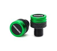 CNC agujero espejo tapas tornillos aluminio Tapa Para R1200GS ADVENTURE Accesorios Para Tapones De Orificios Retrovisores Laterales CNC Para Motocicleta(Green)