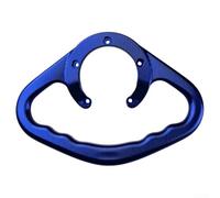 CNC Aluminio tanque de combustible Grab Bar Manija para pasajero (azul)