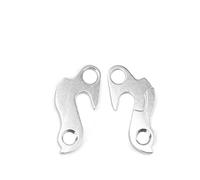 CNC Aluminum Alloy MTB Derailleur Hanger | Replacement Direct Rear Gear Mech Dropout for Mountain & Road Bikes - Adaptador universal de gancho de cola sacrificial con tornillos de montaje para un