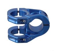 CNC Aluminum Bike Stem 35mm Lightweight Hollow | Full CNC process, hollow shock absorption, strong aluminum alloy, 179g para ultra light weight(blue)