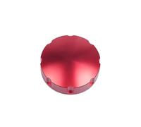CNC Aluminum Gas Fuel Tank Filler Cap Cover Motorcycle Accessories Compatible with GTS GTV 125 250 300 LX Sprint 150(Red)