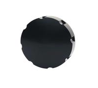 CNC Aluminum Gas Fuel Tank Filler Cap Cover Motorcycle Accessories Compatible with GTS GTV 125 250 300 LX Sprint 150(Black)