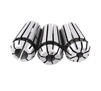 CNC Collet, 65mn pinza de acero de resorte pinza de grabado, 3 piezas ER11 CNC pinza de fresado torno herramienta de apoyo 1/8 pulgadas (3,175 mm) 4 mm 6 mm