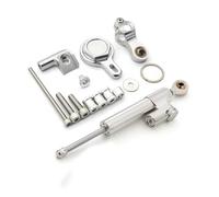 CNC Dampers Stabilizer Steering Damper Bracket Support Mounting Kit Set for Yamaha for YZF-R1 1998-2001,suavemente