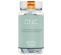 CNC DETOX Quemagrasas Potente Para Adelgazar - Drenante, Diurético y Depurativo - Regeneración de Colon, Hígado e Intestinos - Elimina toxinas - Probióticos 100B + Aloe Vera + Carbón Activo + Hinojo