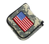 CNC GOLF Heavy Duty Magnetic USA Military Mallet Putter Cover for Scotty Cameron Odyssey 2ball Taylormade