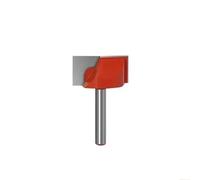 CNC Grabado Router V Bit, Broca de fresado CNC for madera, con vástago de 6 mm, for cepillado de superficies y limpieza de fondo, multicolor, 6 x (10-32) mm(6x22mm)
