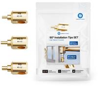 CNC Kitchen Ayudas de Fusión a 90° para Insertos Roscados M2-M3 - 3/8" & G1/8"