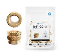 CNC Kitchen Inserto Roscado 1/4'-20 Corto UNC - 1/4"-20 x 6.4