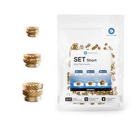 CNC KITCHEN - Lote de 200 inserciones roscadas originales - 100% sin plomo y sin cadmio