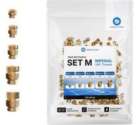 CNC Kitchen Set de Insertos Roscados UNC - M - 1 Set