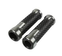 CNC Mango Antideslizante Empuñaduras Accesorios Motocicleta Puños Manillar compatibles con F800R 2011 2019 Todo el año(Grey)