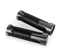 CNC Mango Antideslizante Empuñaduras Funda para puños de Motocicleta, Accesorio Compatible con Benelli TRK 502, 502X, TNT 125, 300 y 600.(Gray)