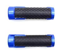 CNC Mango Antideslizante Empuñaduras Puños de Manillar de Motocicleta compatibles con T-max530(Blue)