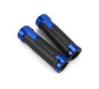 CNC Mango Antideslizante Empuñaduras Puños Manillar Goma Gel de 22 mm para Motocicleta compatibles con compatibles con Beverly 300 Accesorios(Blue)