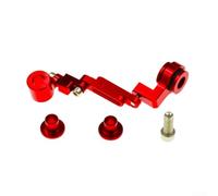 CNC mecanizado aluminio aceite de freno titular ajustable multi ángulo montaje para tanque de depósito de motocicleta oro (rojo)